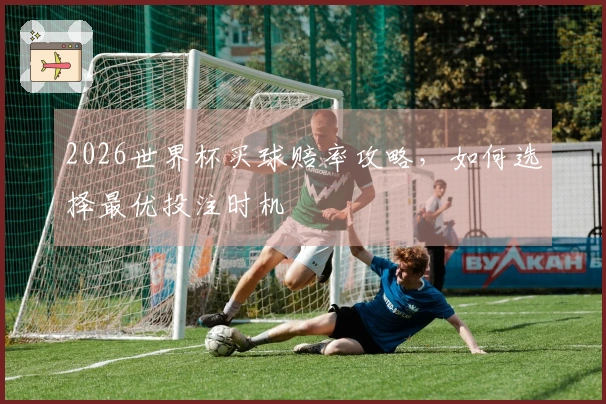 2026世界杯买球赔率攻略，如何选择最优投注时机