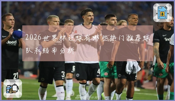 2026世界杯让球有哪些热门推荐球队和赔率分析
